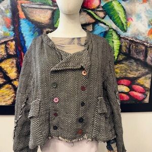 Magnolia Pearl Jacket 472 – Cropped Declan Jacket (Mathis Color)
